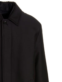 Valentino Garavani Men Valentino Pink Pp Collection Reversible Long Coat