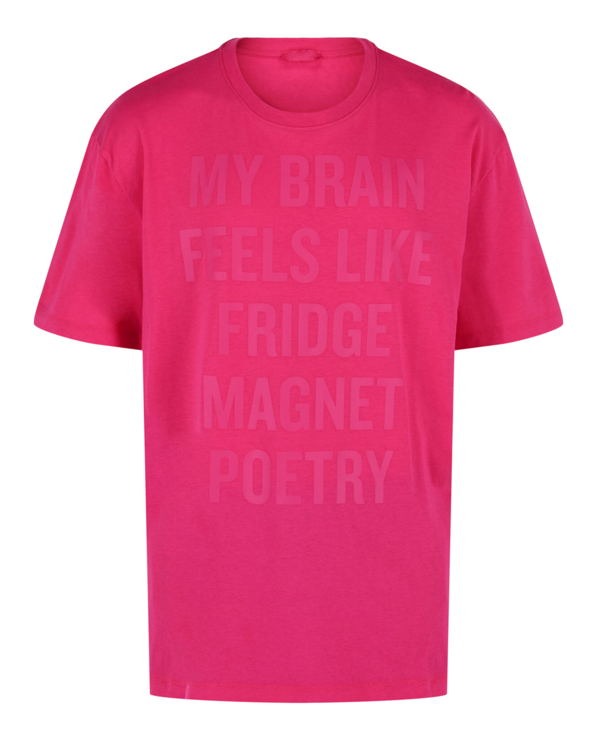 Valentino Mens Douglas Coupland x Slogan T-Shirt