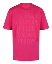 Valentino Mens Douglas Coupland x Slogan T-Shirt