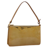 Louis Vuitton Lexington Beige Patent Leather Clutch Bag (Pre-Owned)