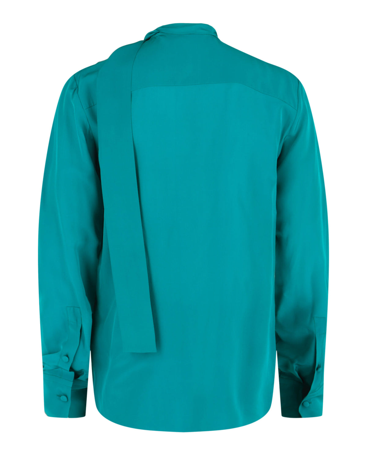 Valentino Valentino Mens Tie Collar Silk Shirt