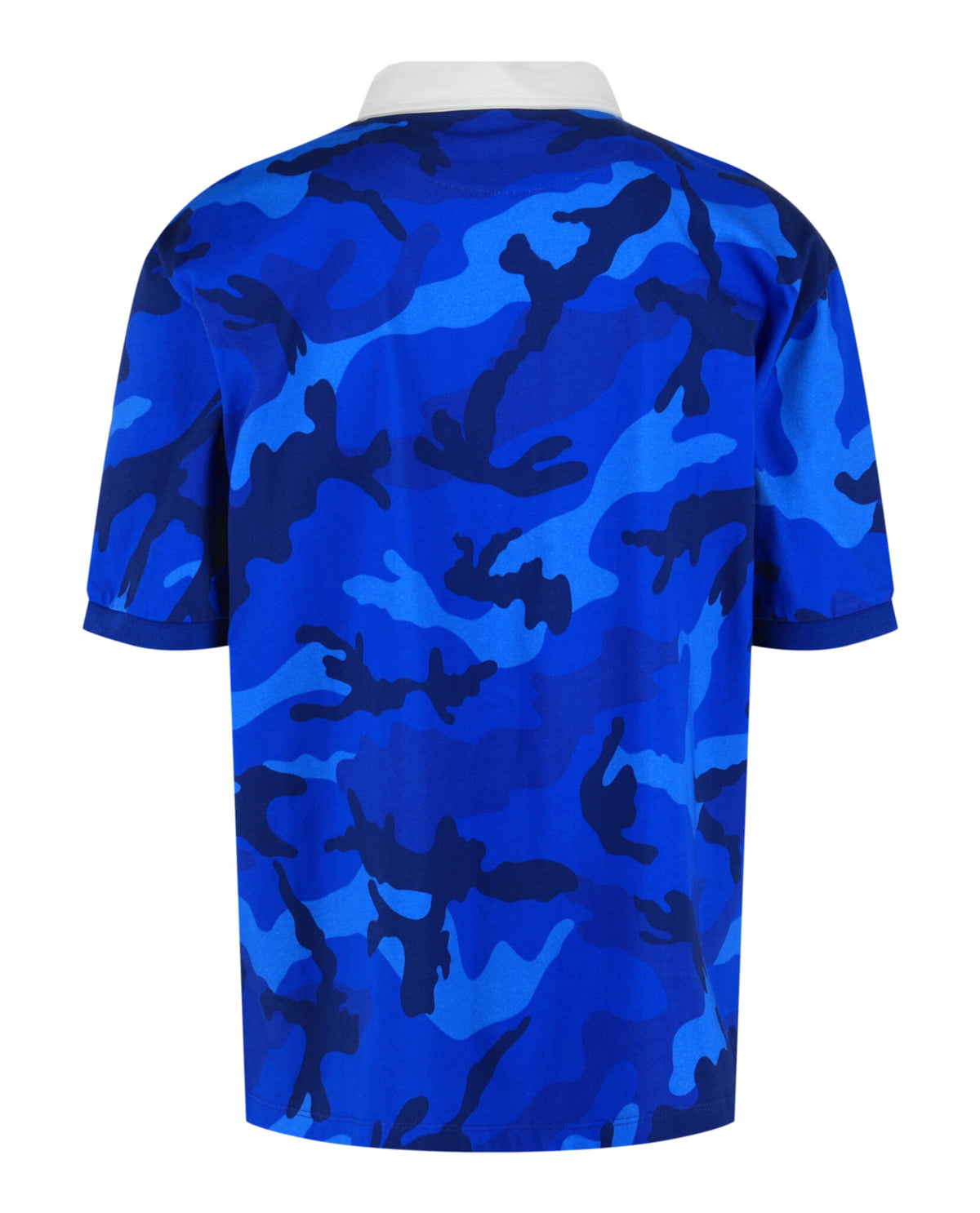 Valentino Valentino Mens Camouflage Print Polo Shirt