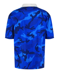 Valentino Valentino Mens Camouflage Print Polo Shirt