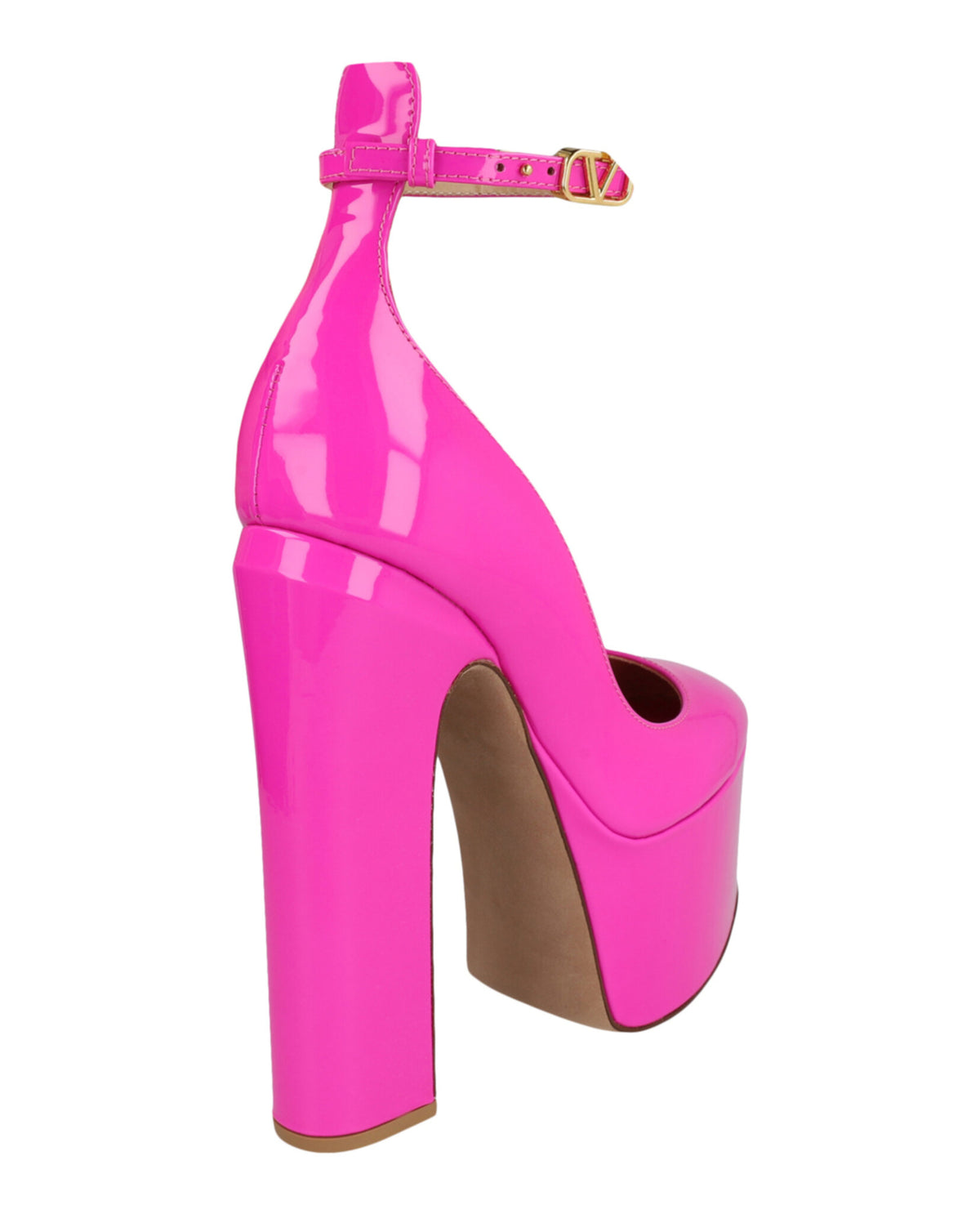 Valentino Valentino Womens Tan-Go Platform Pumps