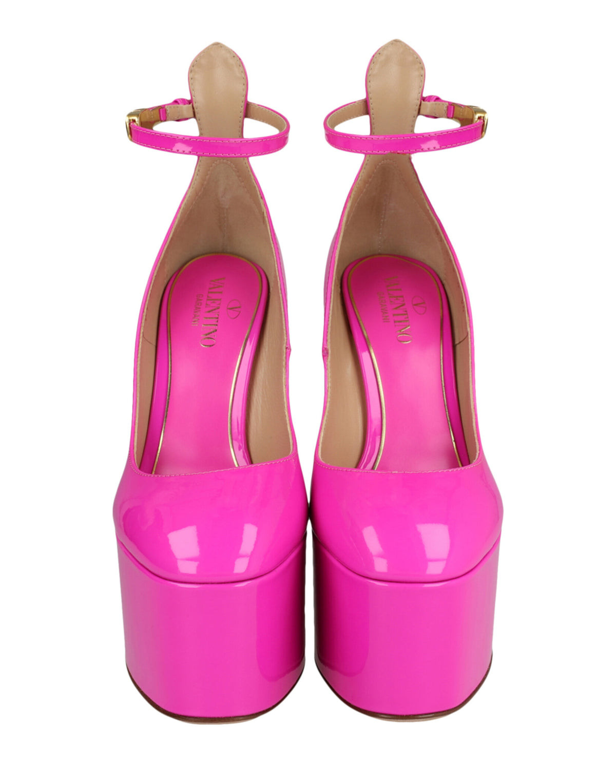 Valentino Valentino Womens Tan-Go Platform Pumps