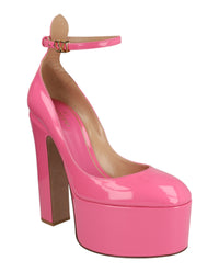Valentino Valentino Womens Tan-Go Platform Pumps