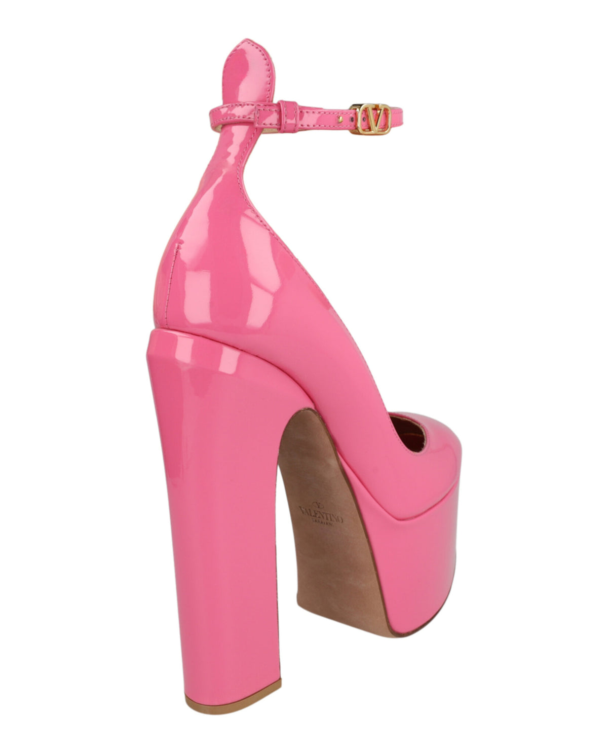 Valentino Valentino Womens Tan-Go Platform Pumps