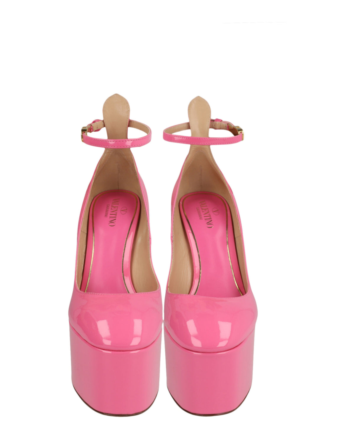 Valentino Valentino Womens Tan-Go Platform Pumps