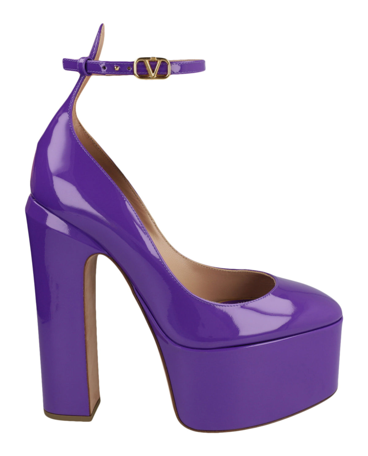 Valentino Valentino Womens Tan-Go Platform Pumps