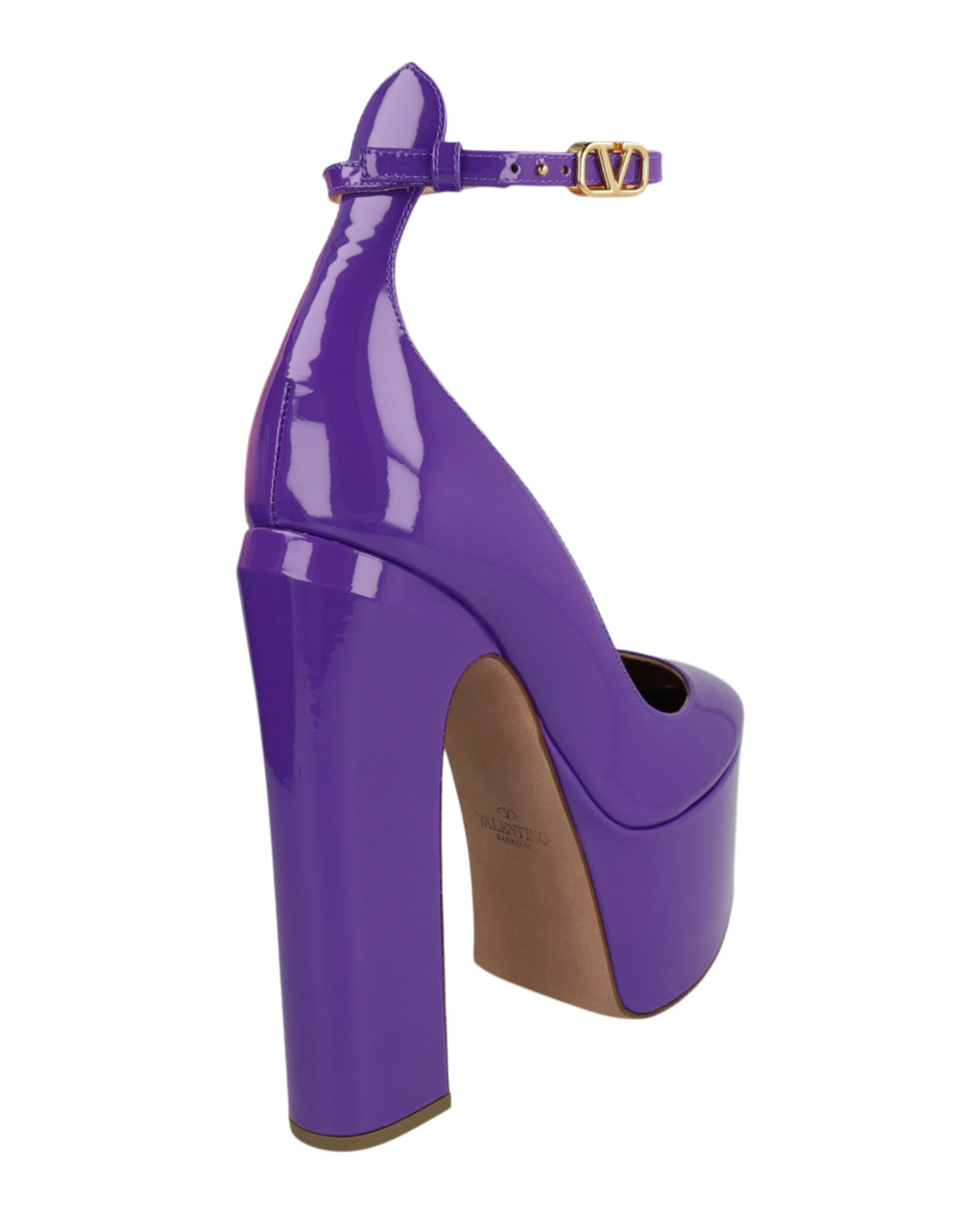 Valentino Valentino Womens Tan-Go Platform Pumps