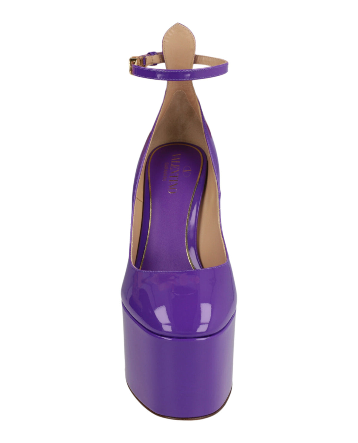 Valentino Valentino Womens Tan-Go Platform Pumps