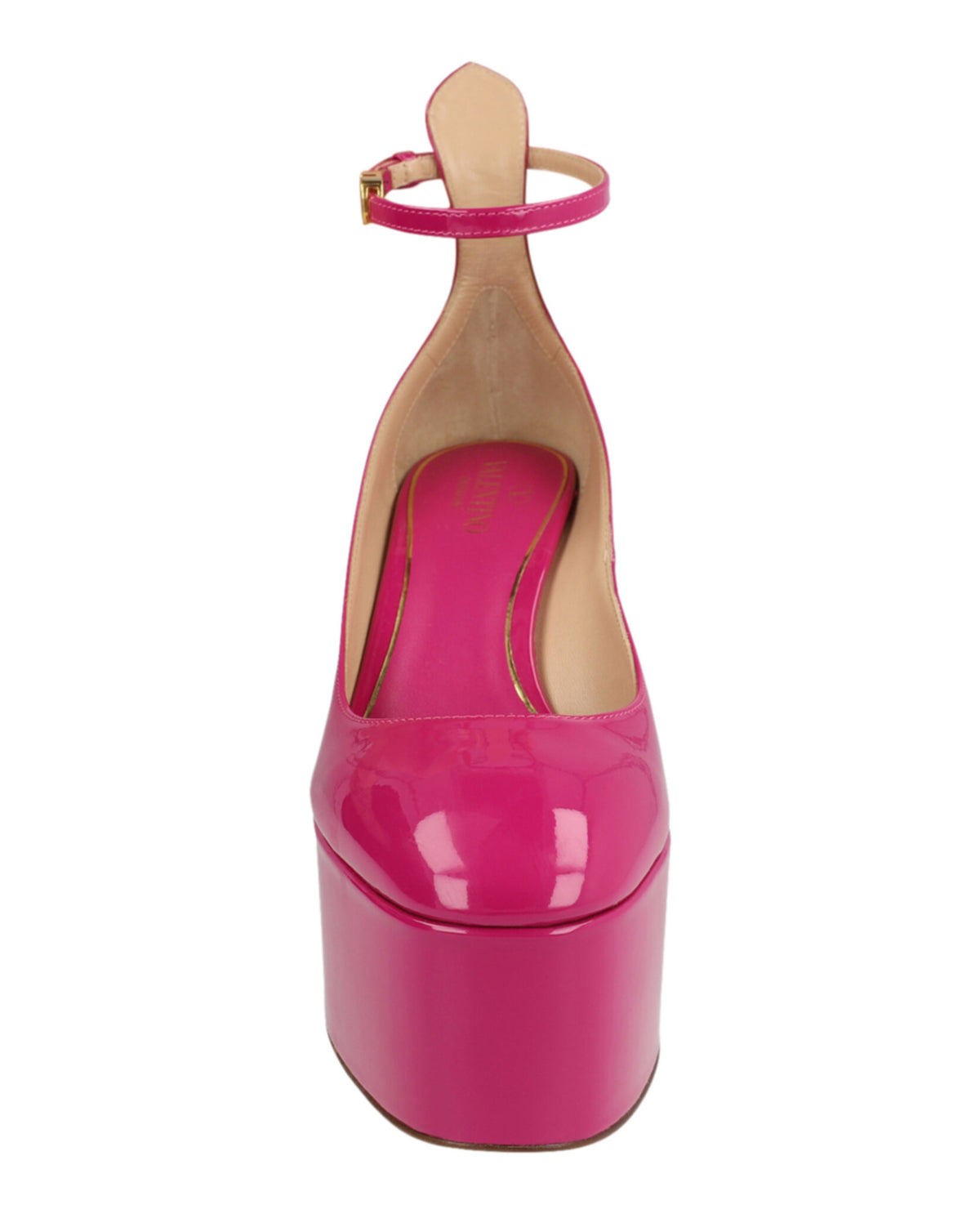 Valentino Valentino Womens Tan-Go Platform Heels