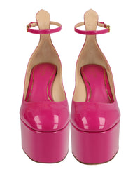 Valentino Valentino Womens Tan-Go Platform Heels