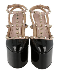Valentino Valentino Womens Rockstud Cage Platform Pumps