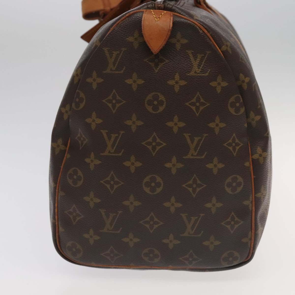 Louis Vuitton Keepall 45 Brown Canvas Travel Bag (Pre-Owned)