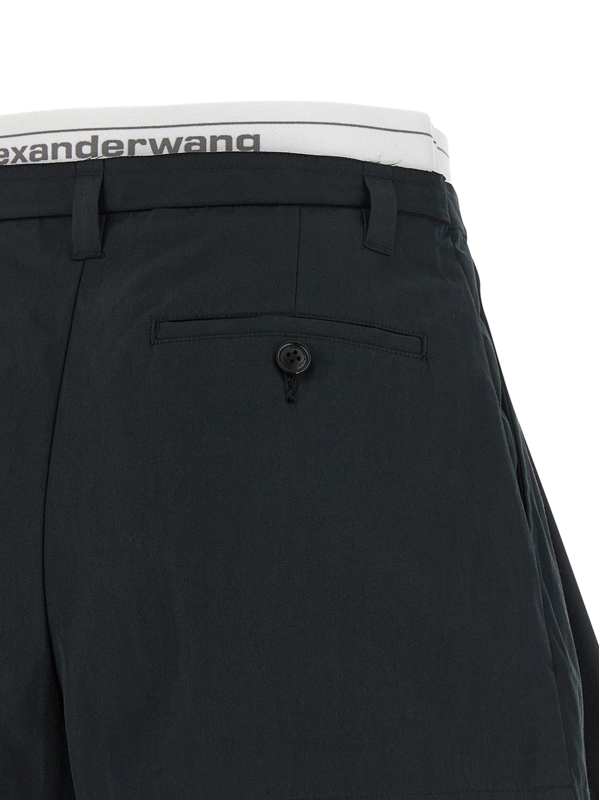 ALEXANDER WANG Alexander Wang Women Logo Band Shorts