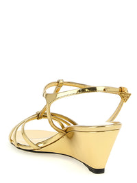 PRADA Prada Women Laminated Leather Sandals