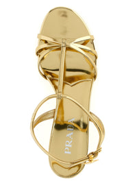 PRADA Prada Women Laminated Leather Sandals