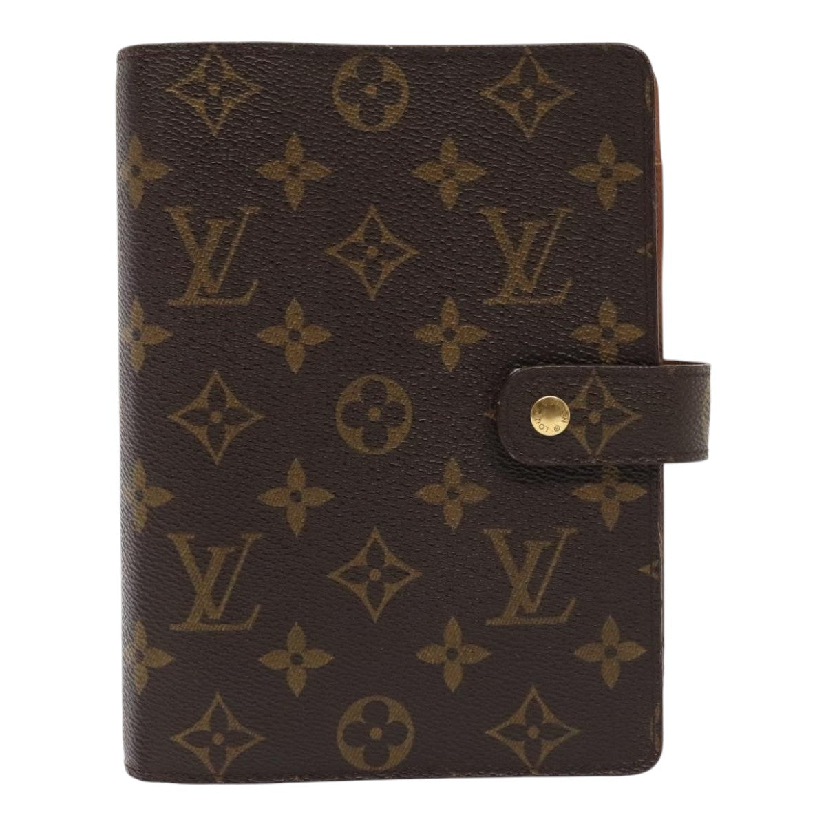 Louis Vuitton Agenda Cover Brown Canvas Wallet  (Pre-Owned)