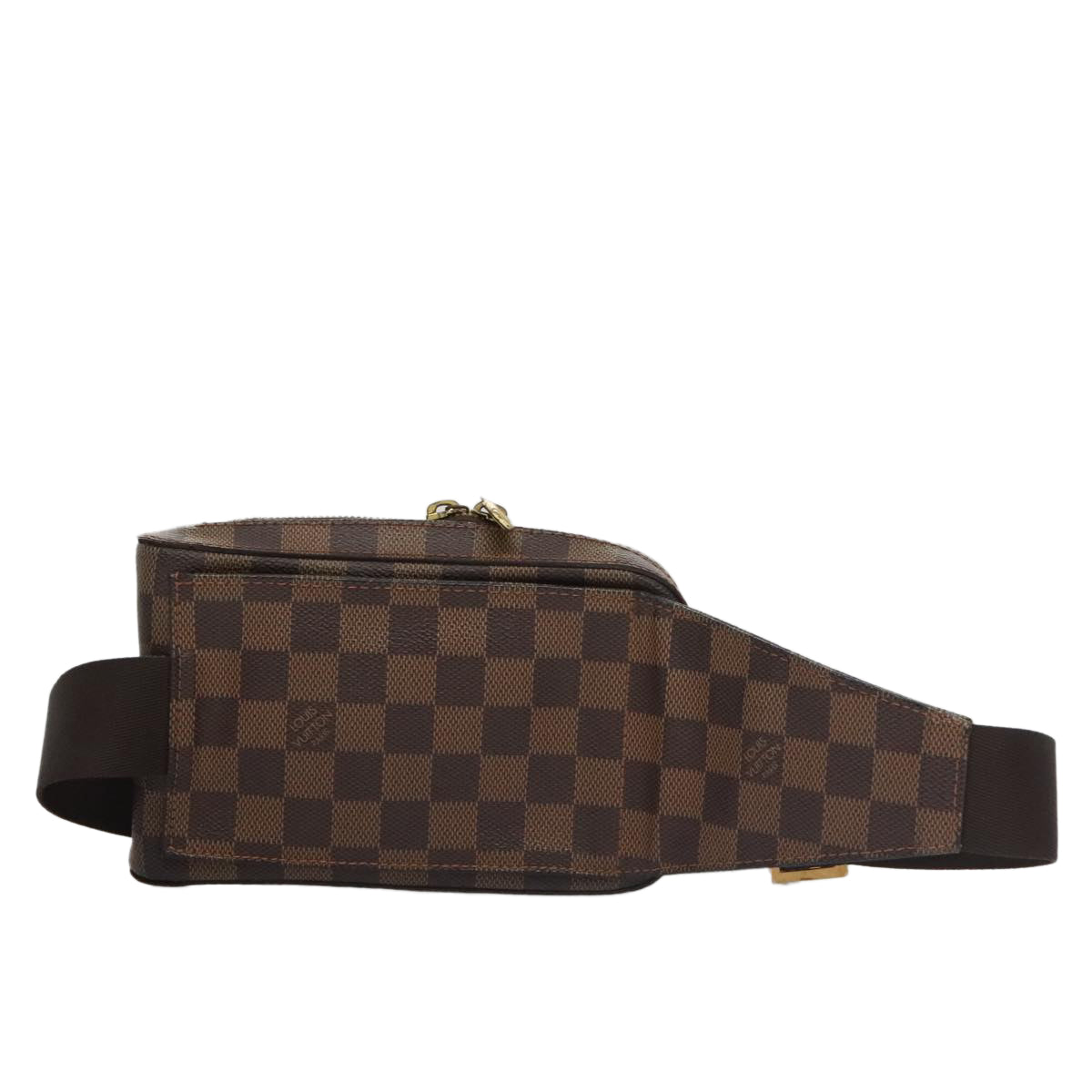 Louis Vuitton Geronimos Brown Canvas Shoulder Bag (Pre-Owned)