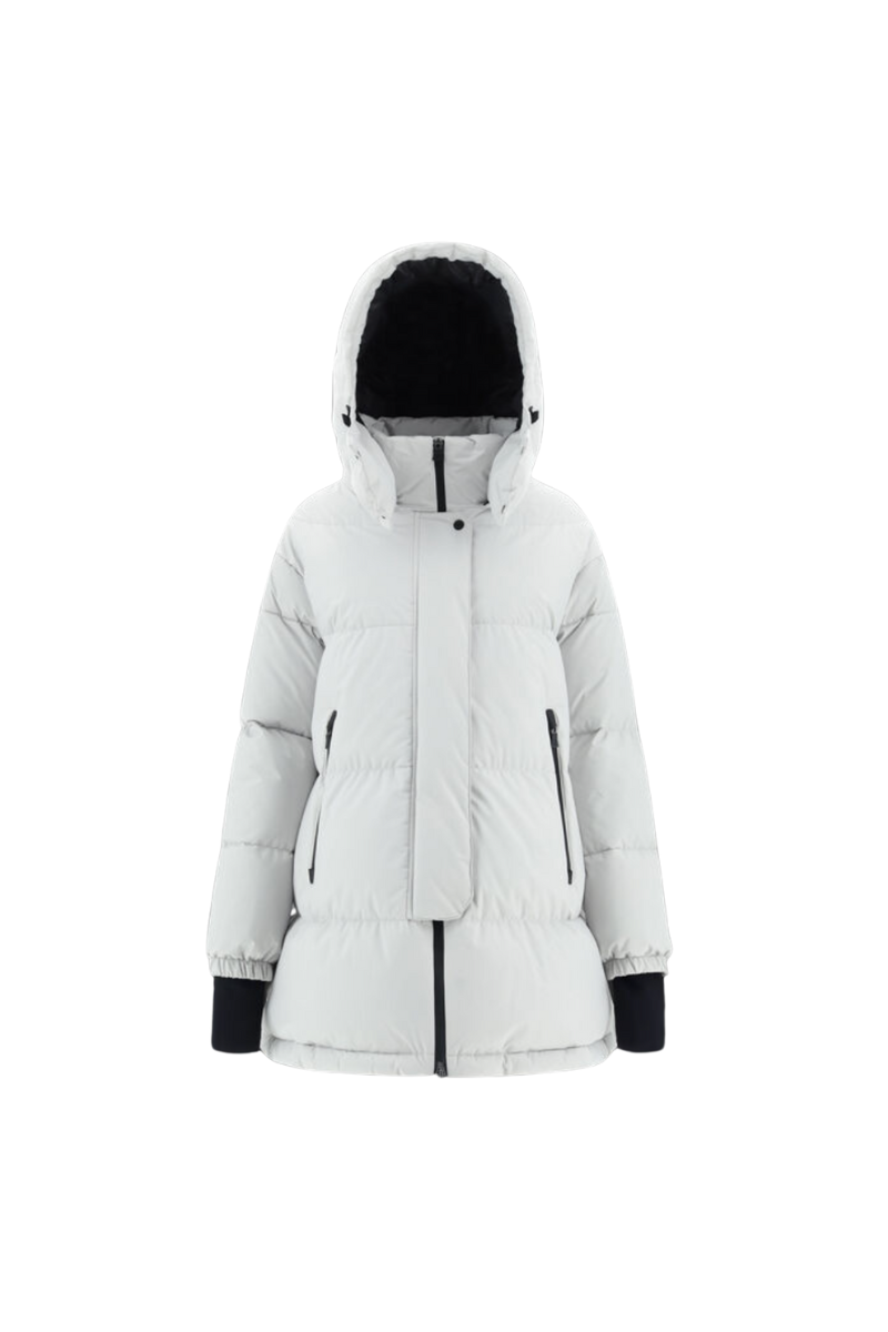 Herno Herno Women's Laminar Oversize Gore-Tex Windstopper Coat Ice