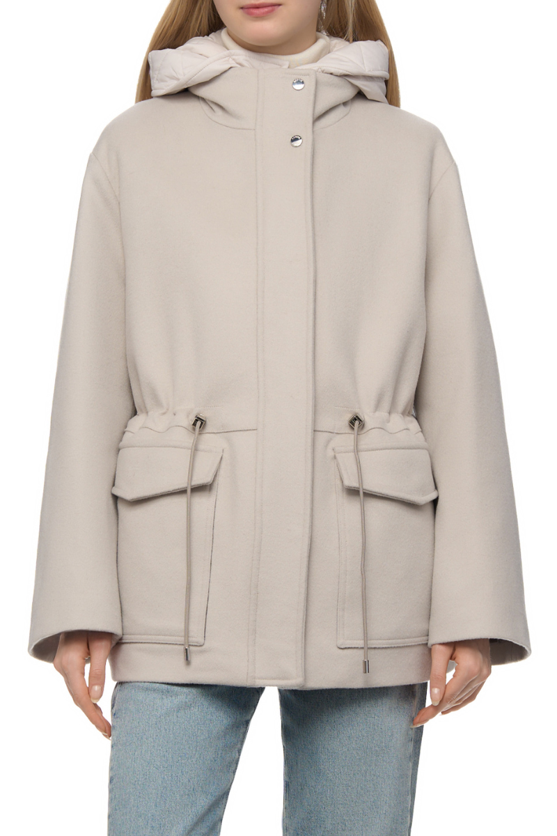 Moorer Moorer Zermattle Parka With Detachable Top Layer Beige