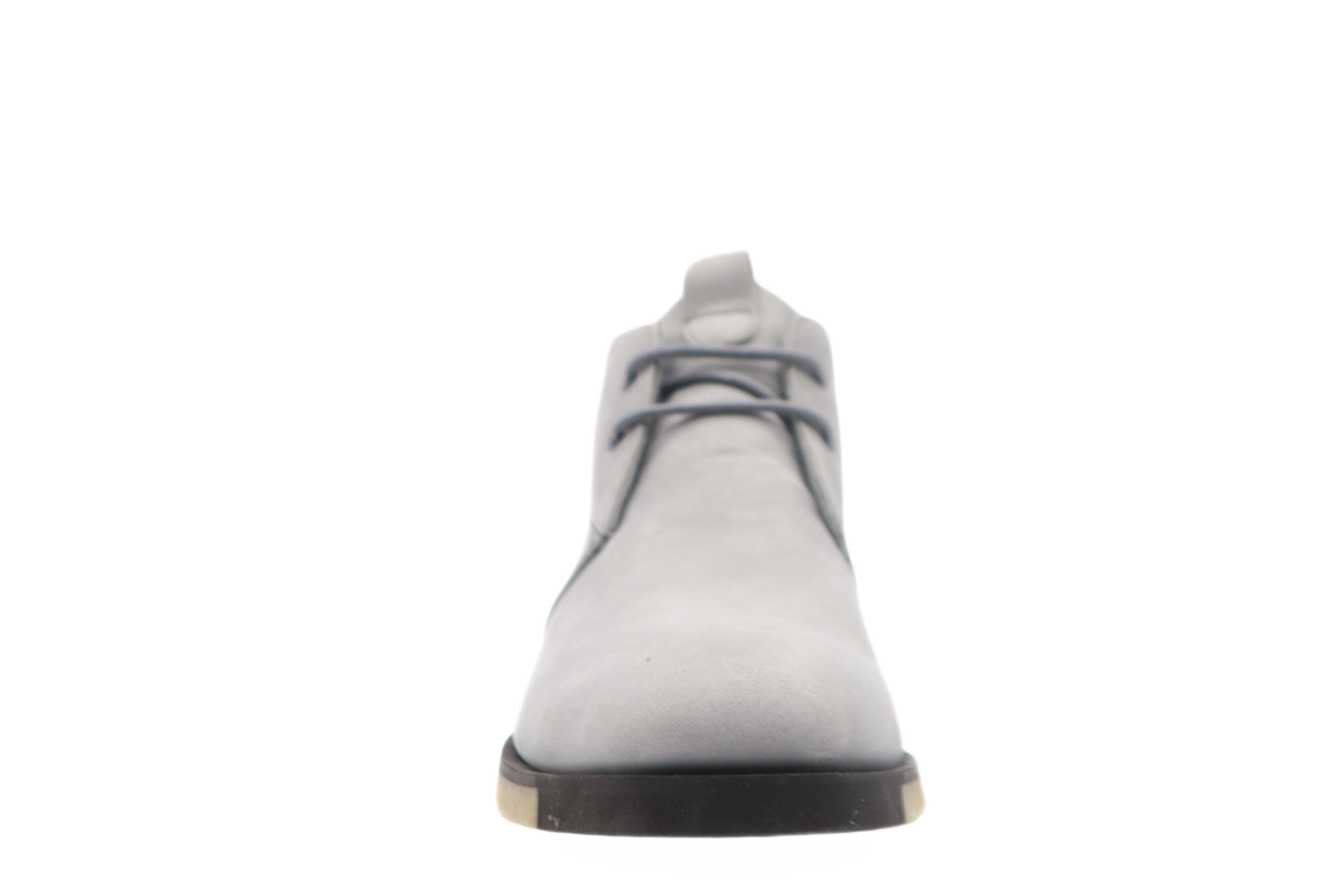 Tods Suede Light Blue-Grey Chukka Boots