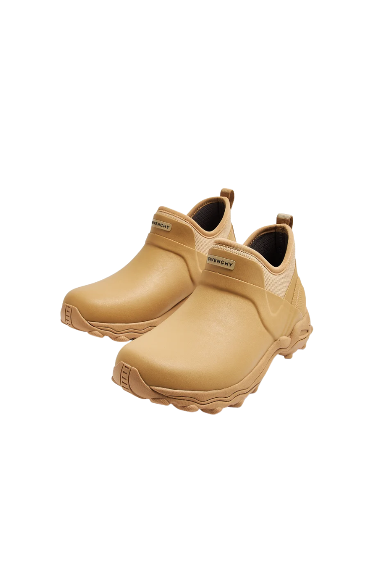 Givenchy Givenchy Men's Bogs Rubber Chelsea Boots- Camel