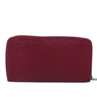 Louis Vuitton Zippy Wallet Pink Leather Wallet (Pre-Owned)