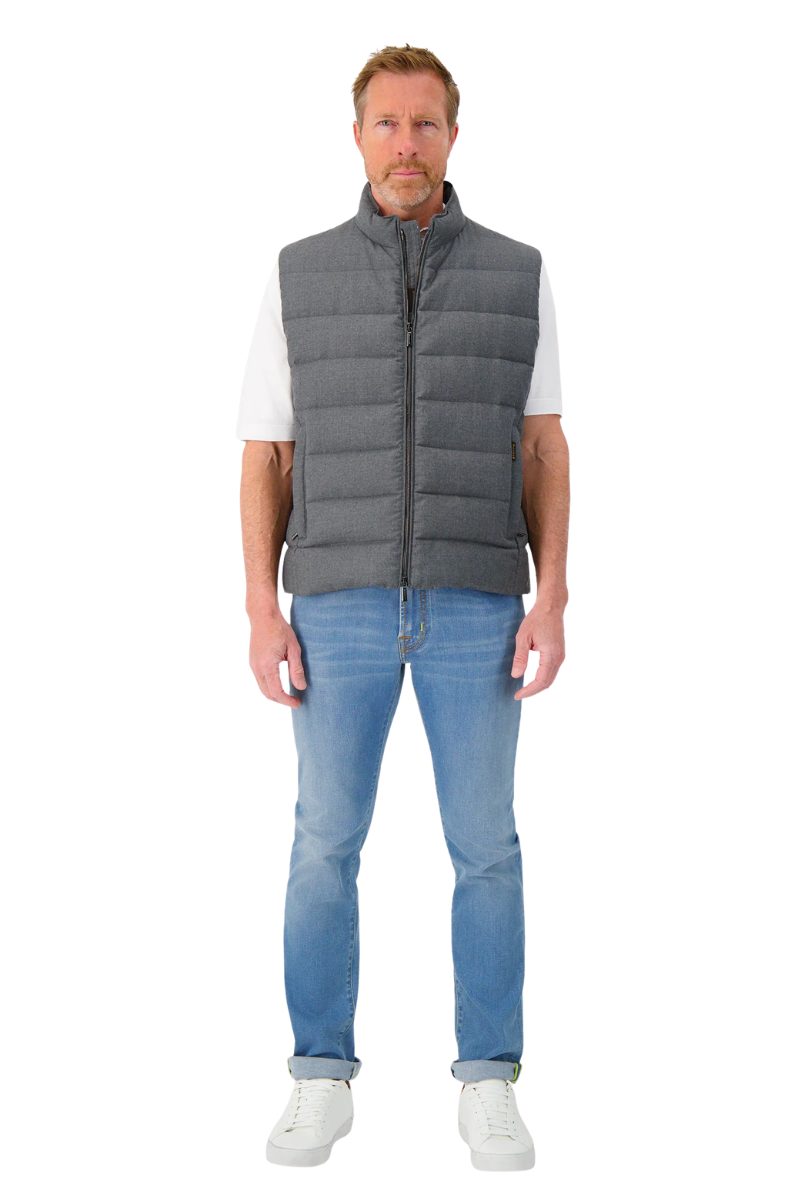 Moorer Moorer Oliver-L Vests Grigio