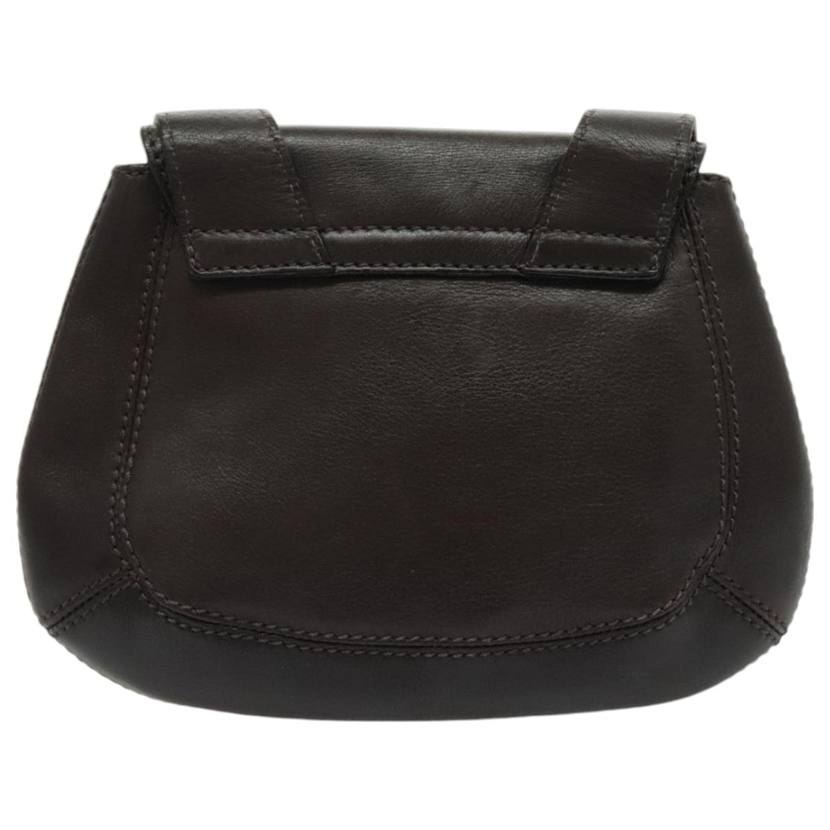 Bally Black Leather Shoulder Bag (Pre-Owned)