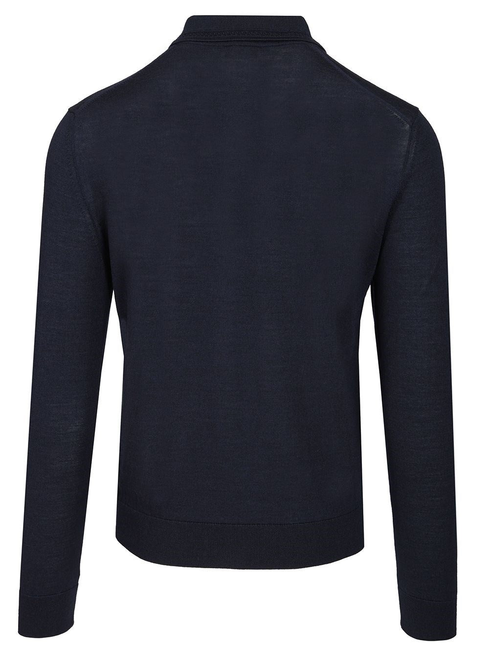Etro Etro Men Wool And Silk Polo Shirt
