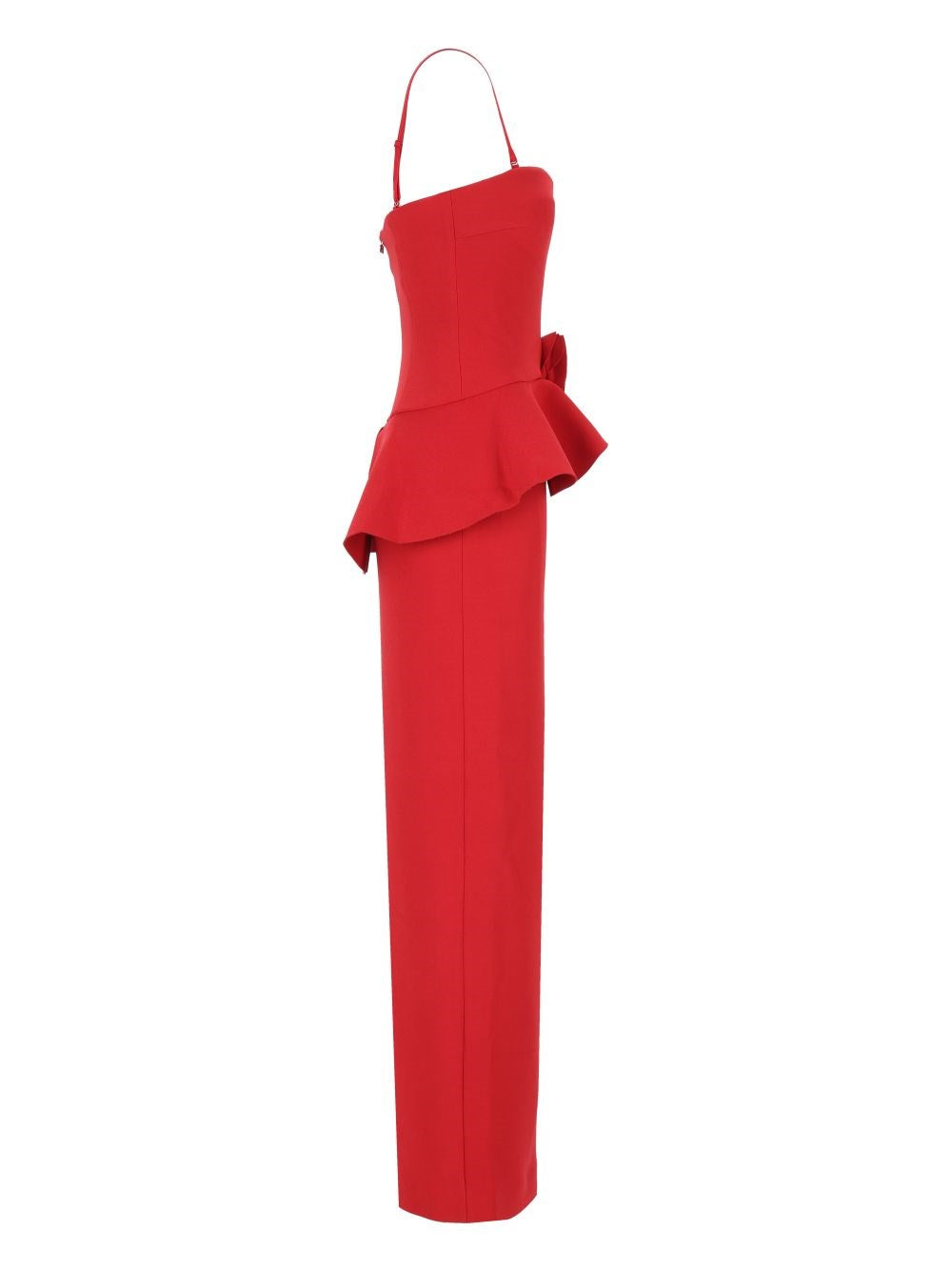 Rotate Women Long Dress With A Flower