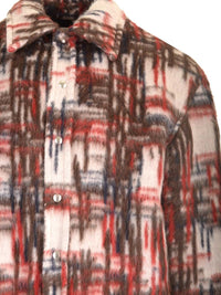 Bottega Veneta Men Brushed Alpaca Overshirt