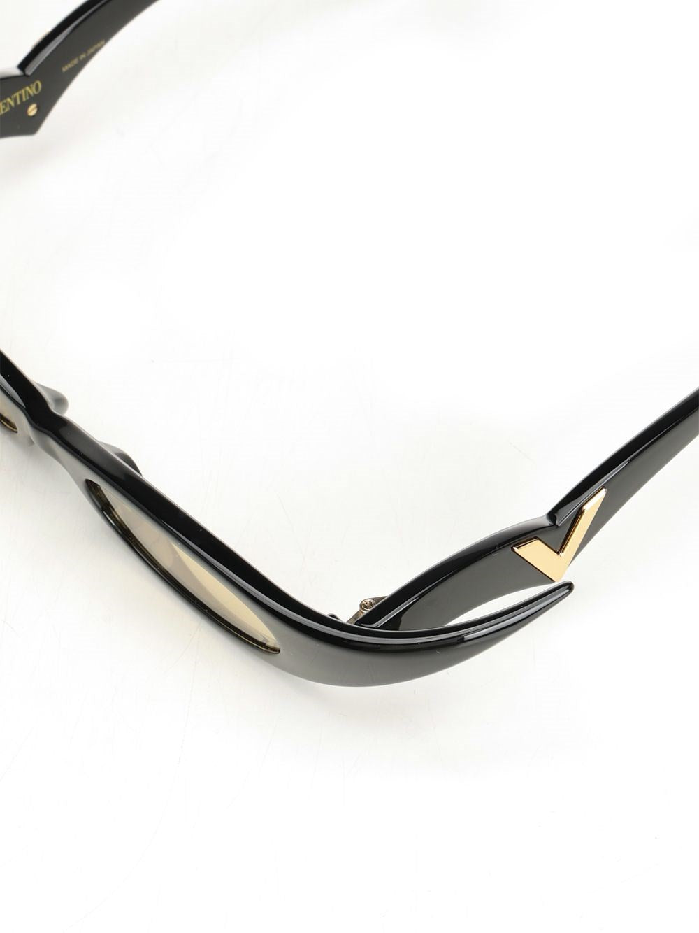 Valentino Garavani Women Black Acetate Sunglasses