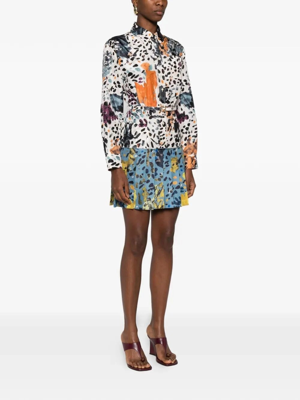 Fendi Women `Falena` Print Dress