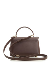Celine Women Nino Teen Bag In Garnet Leather