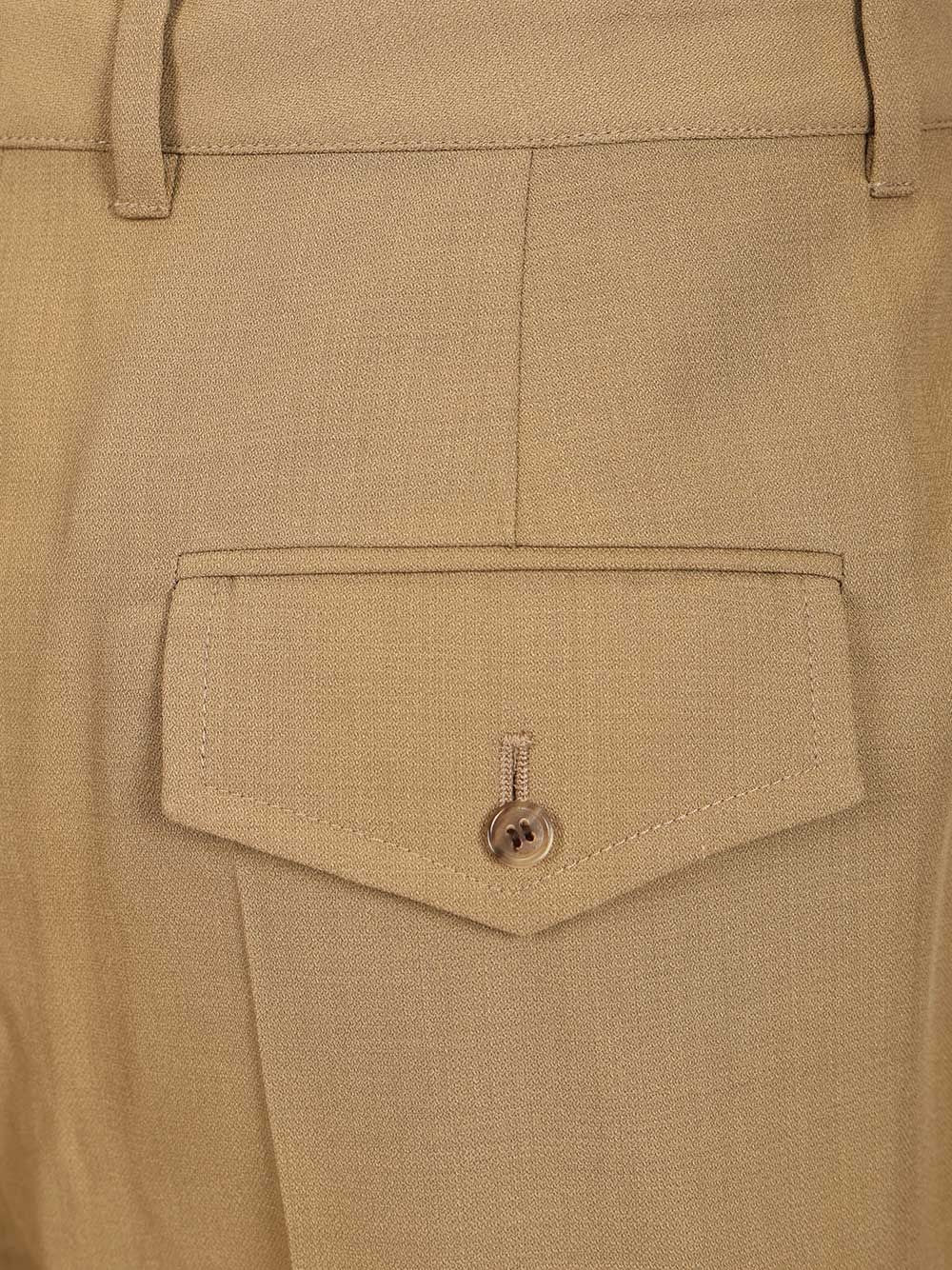 Celine Women "Montauk" Wool Trousers