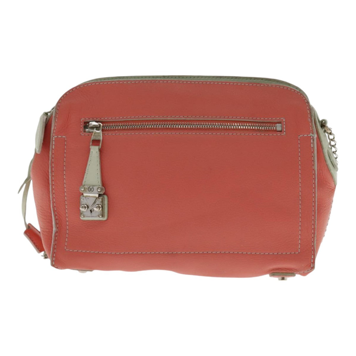Louis Vuitton Pink Leather Shoulder Bag (Pre-Owned)