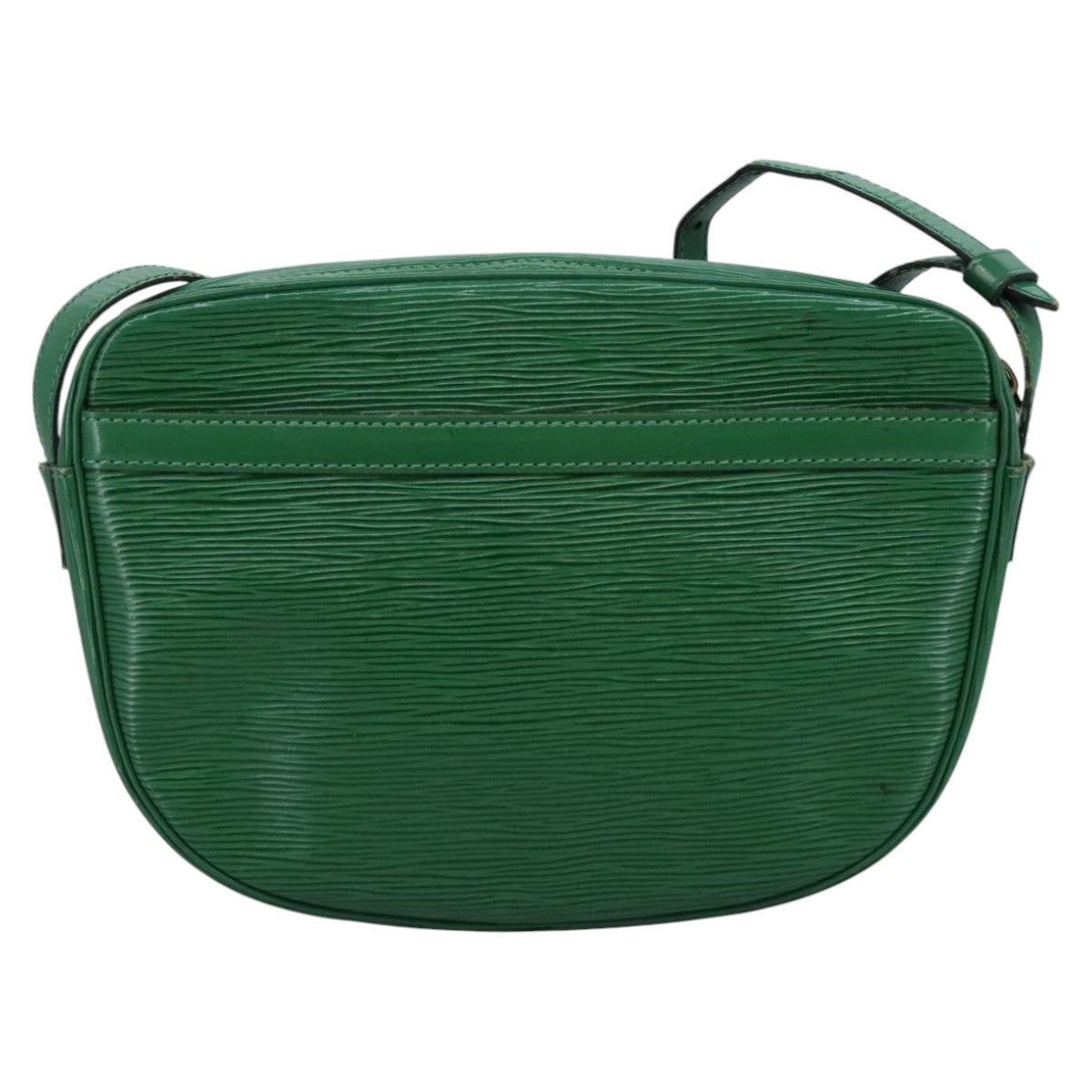 Louis Vuitton Jeune Fille Green Leather Shoulder Bag (Pre-Owned)