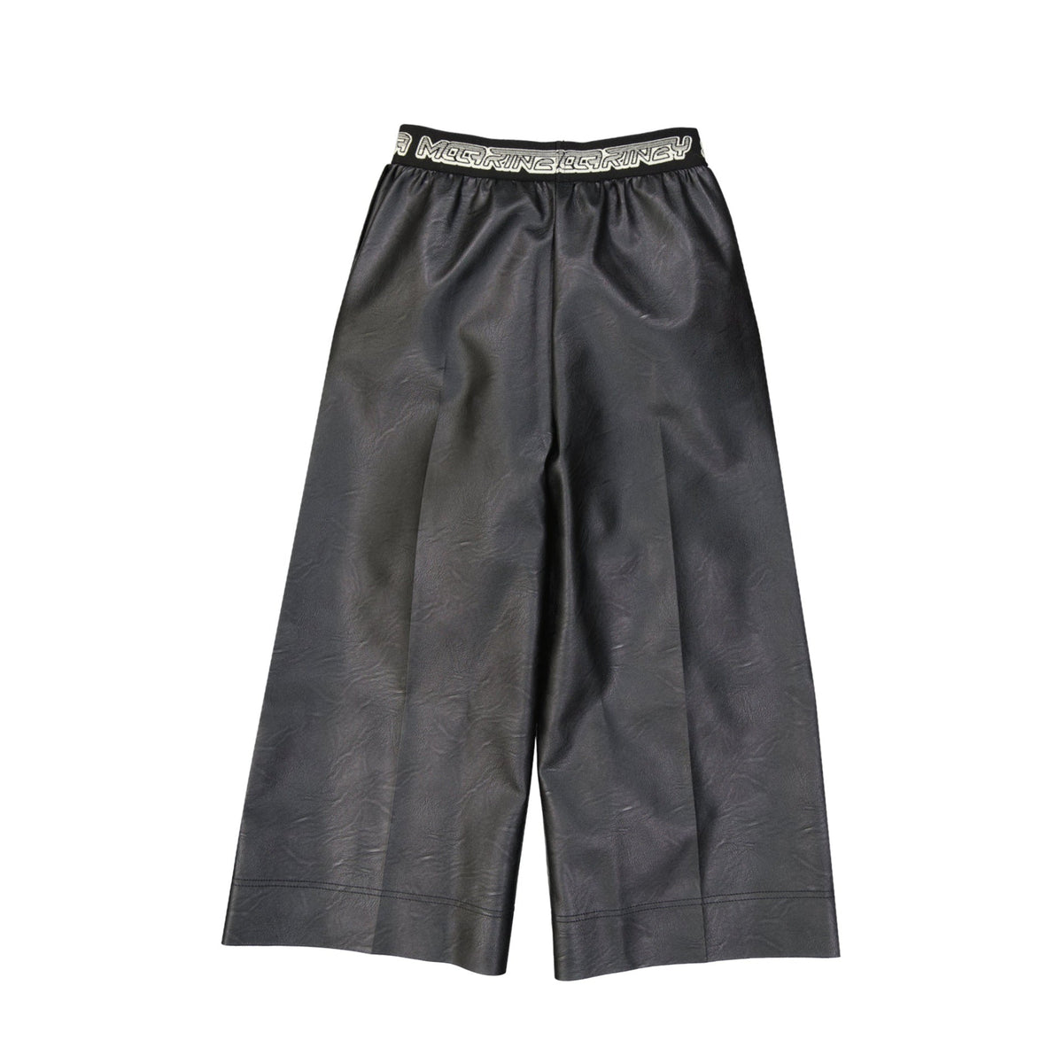 Stella Mccartney Cropped Leather Effect Pants Women