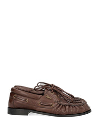 Saint Laurent Saint Laurent Men "Le Loafer Bateau" Moccasins