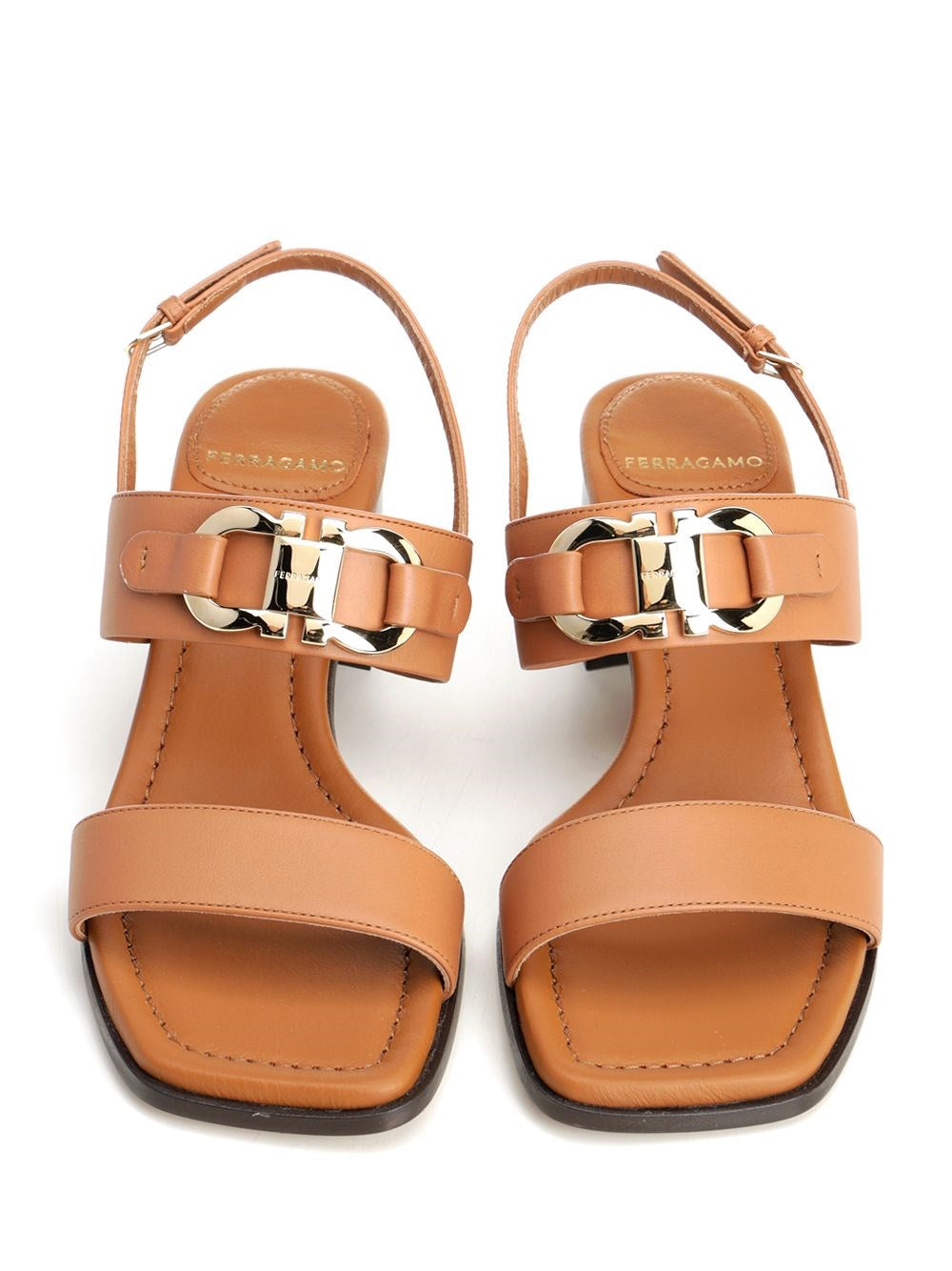 Ferragamo Women Gancini Ornament Sandal