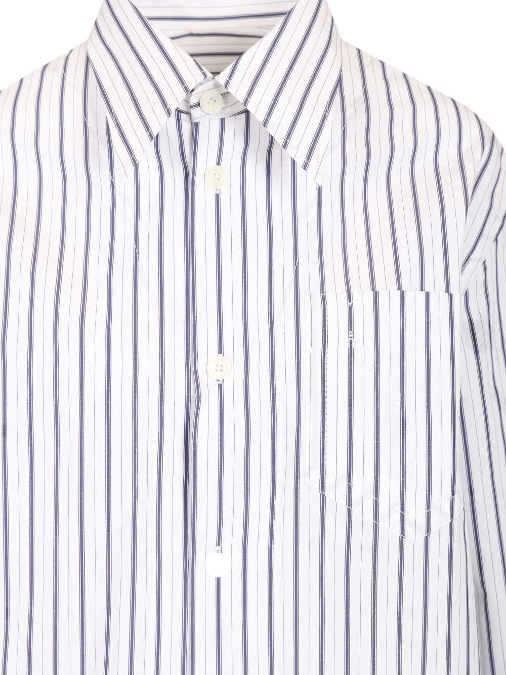 Ami Ami Women Wide Striped Shirt