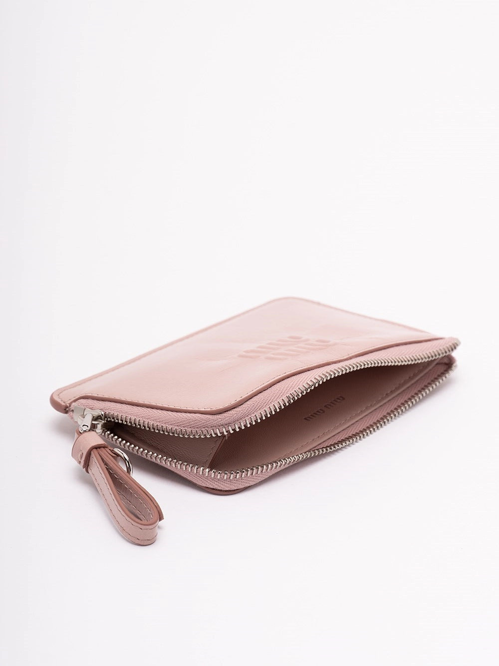 Miu Miu Women Leather Pouch Card Holder
