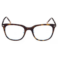 Tom Ford Eyeglasses Square Full Rim, Light Gray Frame and Clear Blue Light Block Lens FT5776-D-B020