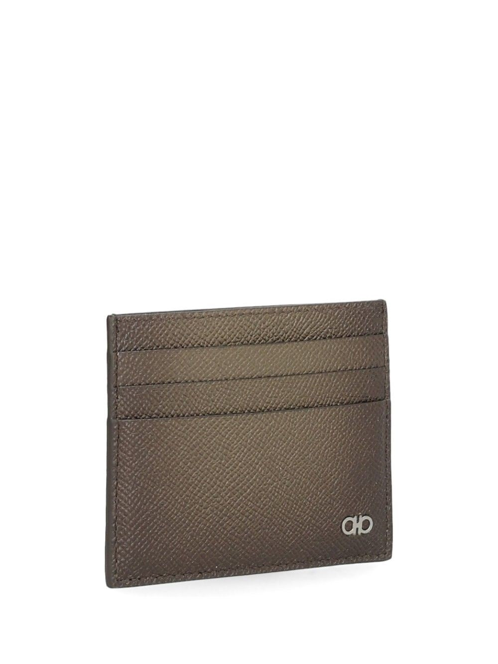 Ferragamo Ferragamo Men Gancini Credit Card Holder