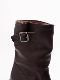 Prada Prada Women Leather Mid-Calf Boots