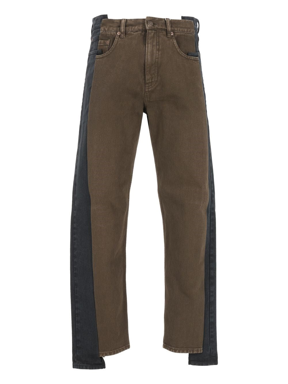 Maison Margiela Maison Margiela Men "Spliced" Cotton Jeans