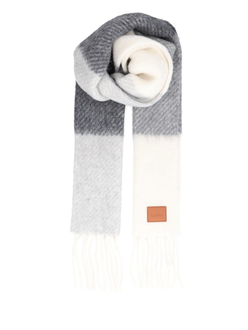 Loewe Women Wool And Alpaca Blend Scarf